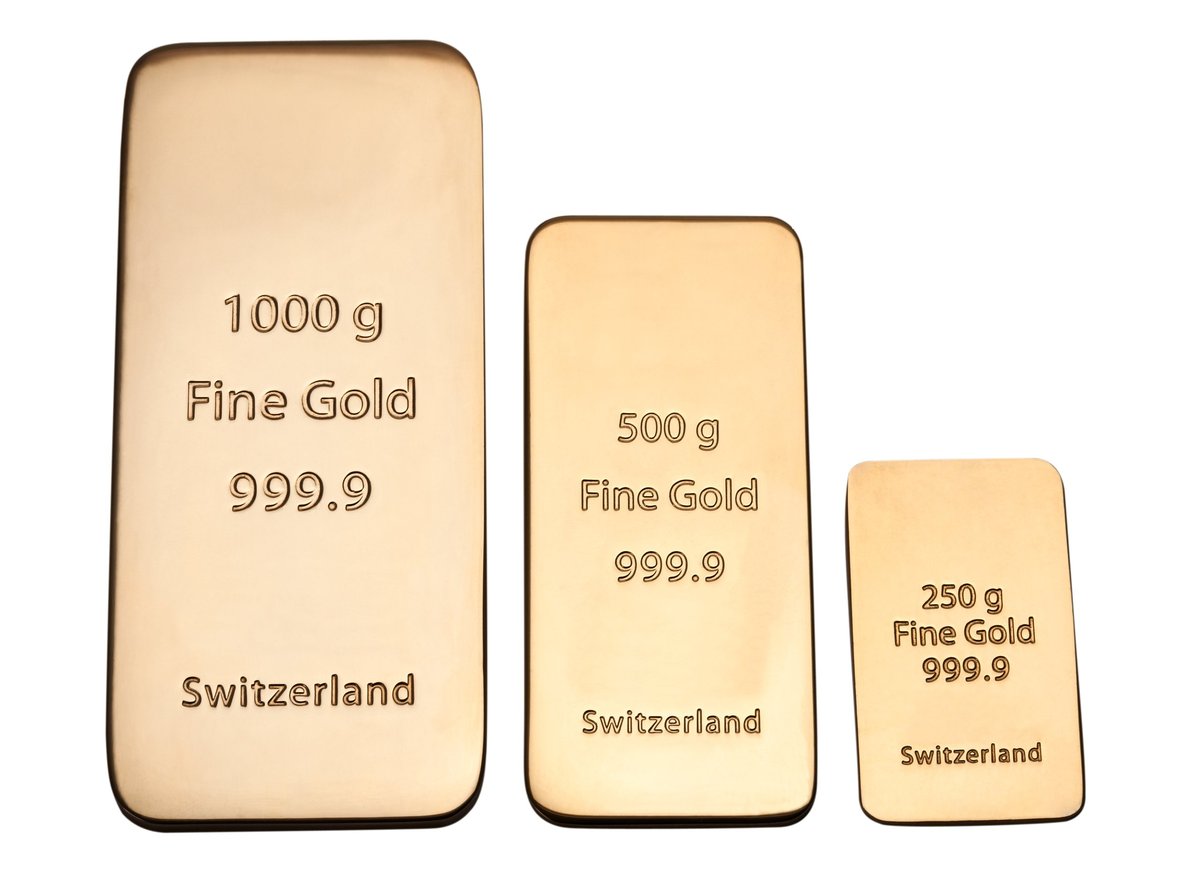 High-quality 1kg gold bar, a favorable investment-grade bullion asset